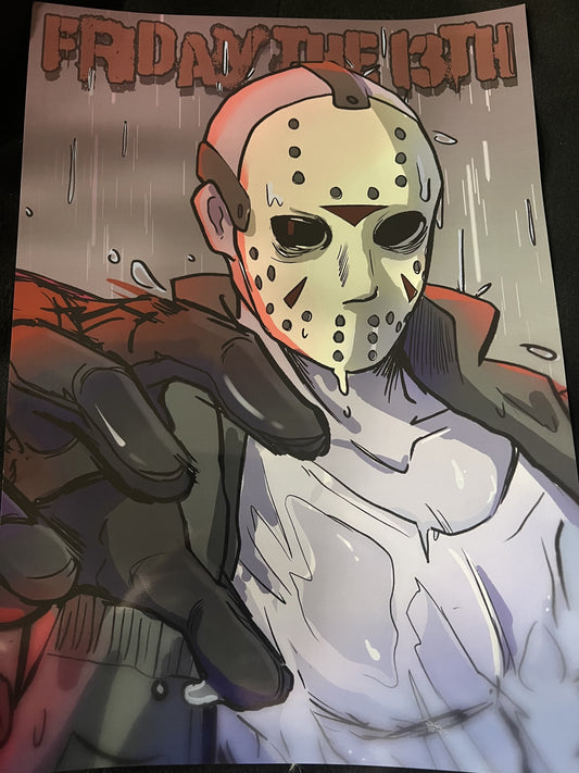 Jason Voorhees Slasher Poster