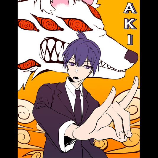 Chainsaw Man Digital Mini Print