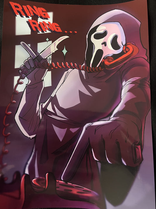 Ghost Face Slasher Poster