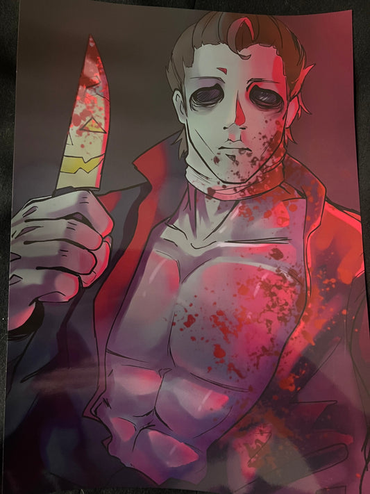 Michael  Myers Slasher Poster