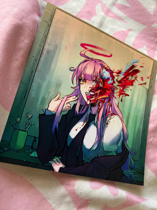 Angel Gore Mini Print