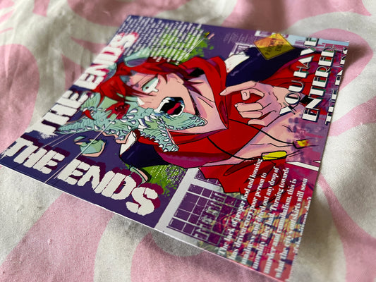 Maximalist Maroon Mini Print